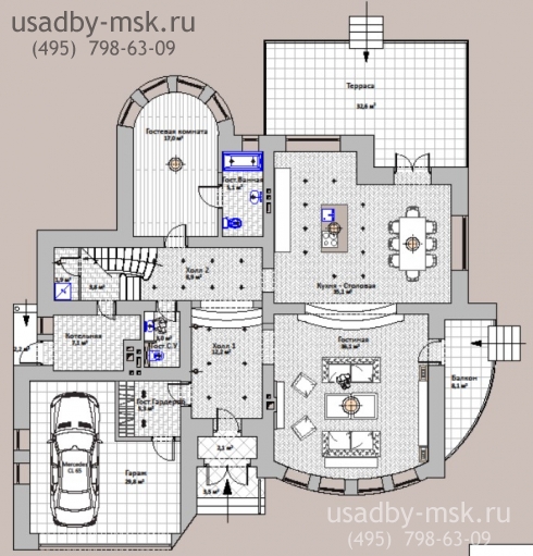 коттедж Новорижское шоссе